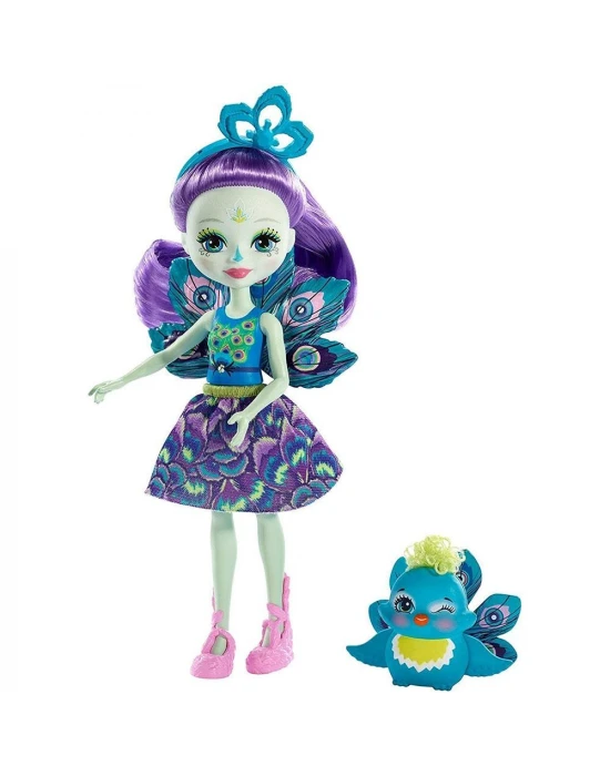Enchantimals Patter Peacock Karakter Bebek FXM74