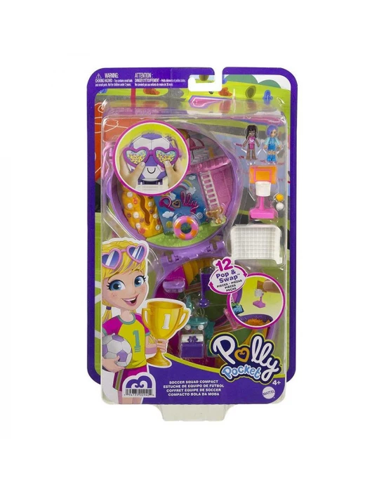 Polly Pocket Futbol Takımı Kompakt Oyun Seti