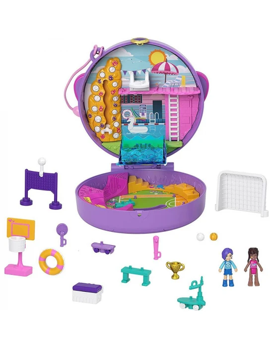 Polly Pocket Futbol Takımı Kompakt Oyun Seti