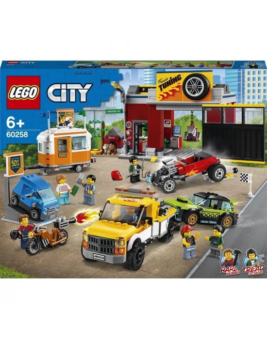 Lego City Oto Aksesuar Atölyesi 60258