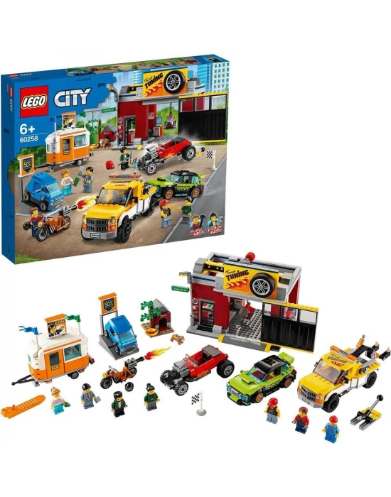 Lego City Oto Aksesuar Atölyesi 60258