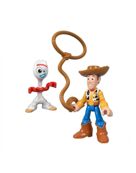 Imaginext Toy Story 4 İkili Figür Seti 8 cm - Forky ve Woody