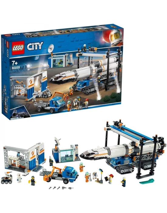 Lego City Roket Montaj ve Nakliyesi 60229