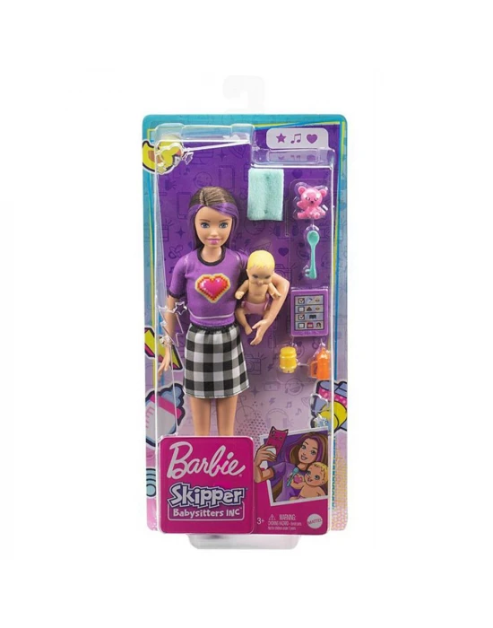 Barbie Bebek Bakıcısı Skipper Bebek Serisi GRP11