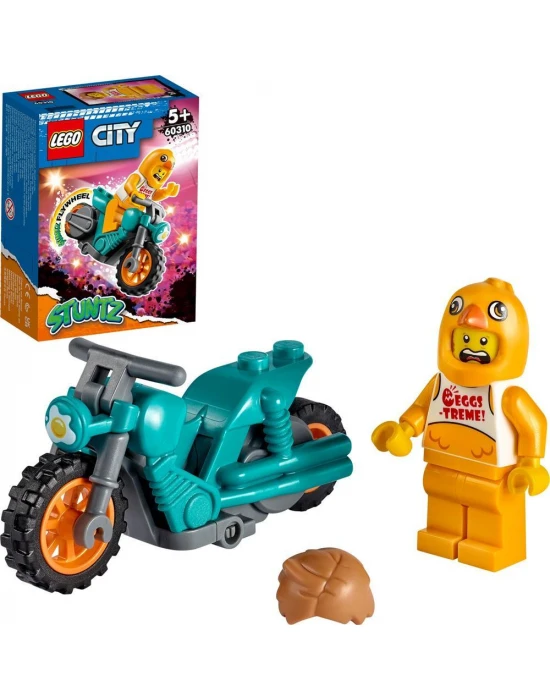 Lego City Tavuk Gösteri Motosikleti 60310