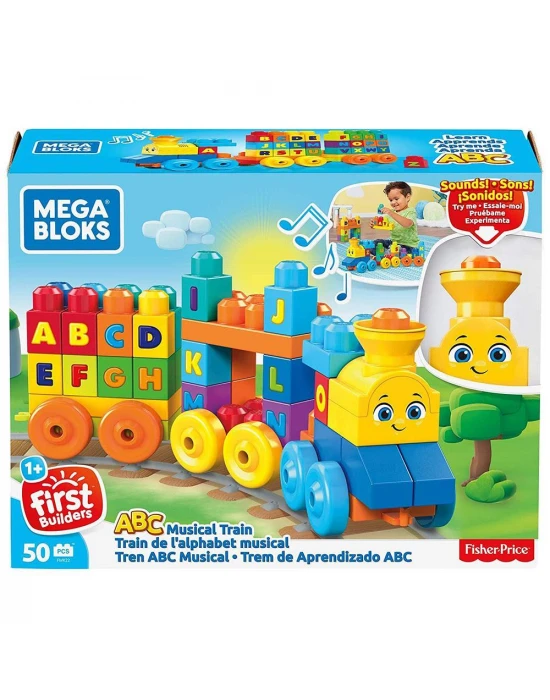Mega Bloks Müzikli Alfabe Treni