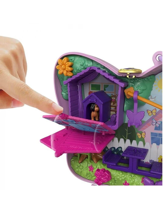 Polly Pocket Kelebek Bahçesi Mikro Oyun Seti