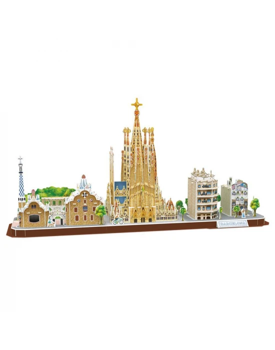 CubicFun Barcelona 3D Puzzle 186 Parça