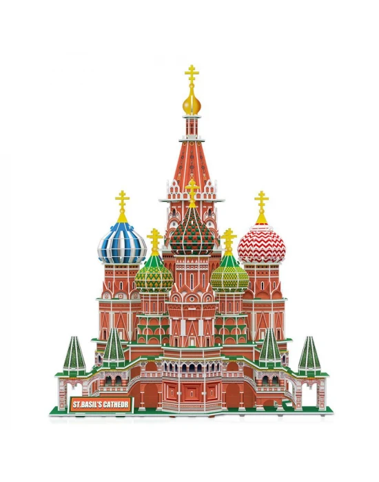 CubicFun National Geographic Saint Basil Katedrali 3D Puzzle 224