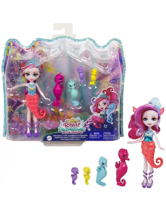 Enchantimals Aile Serileri - Denizatı Sedda Ailesi