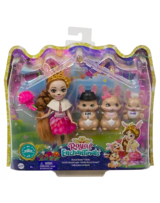 Enchantimals Aile Serileri - Tavşan Brystal Ailesi