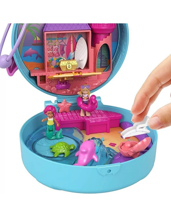 Polly Pocket Yunus Plajı Mikro Oyun Seti
