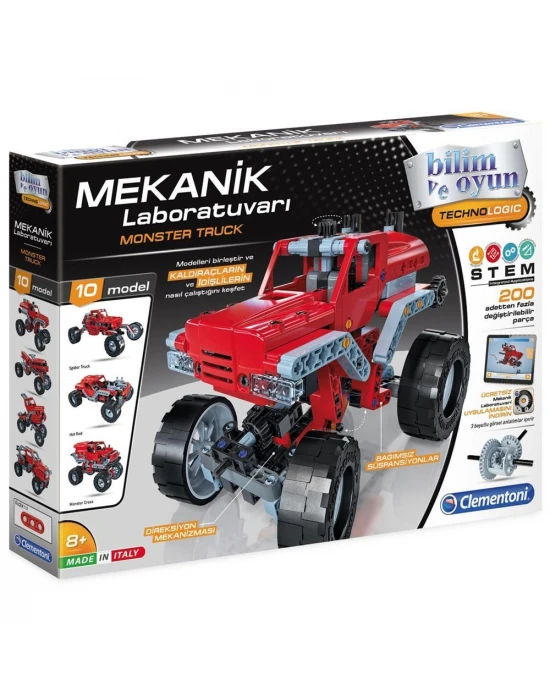Clementoni Mekanik Laboratuvarı - Canavar Kamyonlar