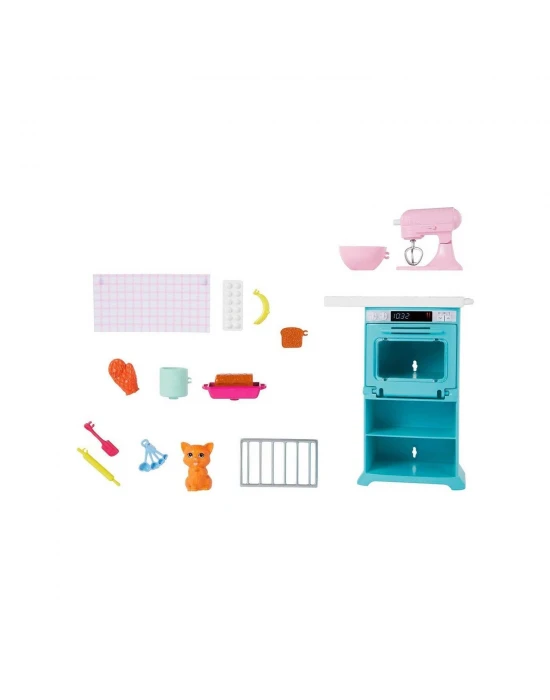 Barbie ile Mutfak Maceraları Oyun Seti HCD44