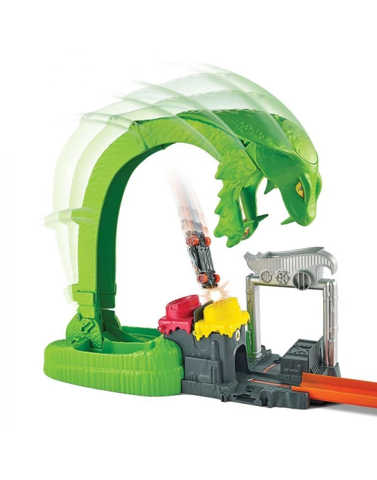 Hot Wheels Zehirli Yılanla Çarpışma Oyun Seti