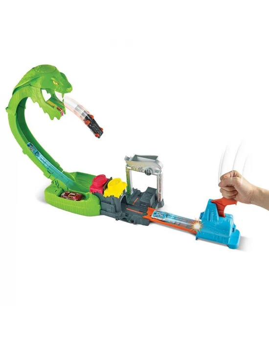 Hot Wheels Zehirli Yılanla Çarpışma Oyun Seti