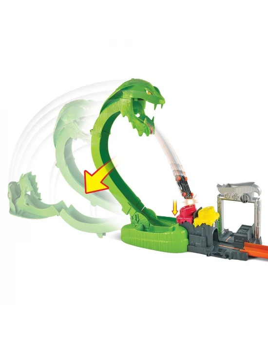 Hot Wheels Zehirli Yılanla Çarpışma Oyun Seti