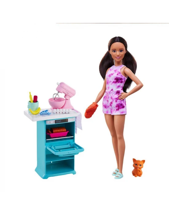 Barbie ile Mutfak Maceraları Oyun Seti