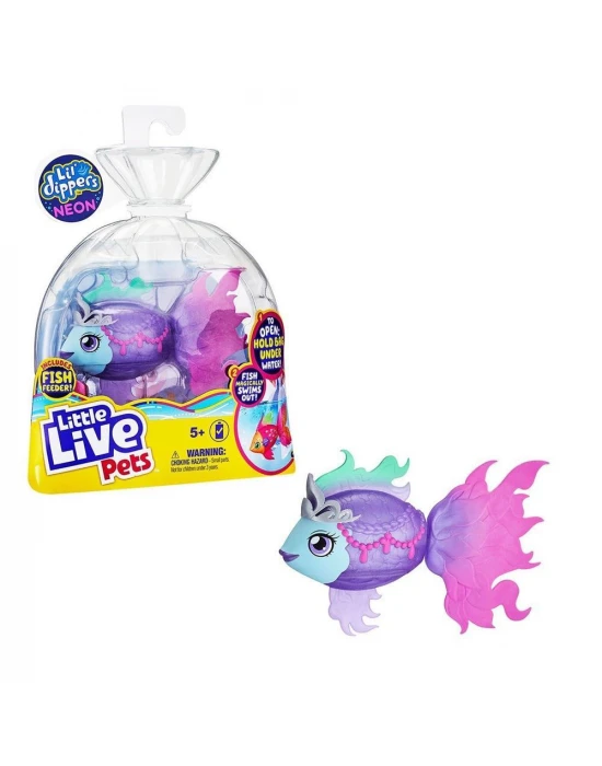 Little Live Pets Yüzen Balıklar Seri 3 Tekli Paket Princessa