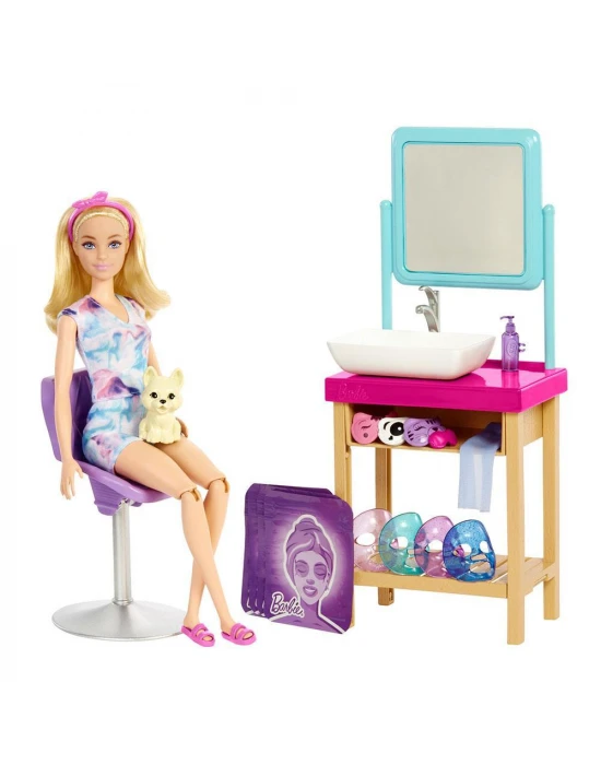 Barbie Welness Işıltı Dolu Spa Günü Oyun Seti