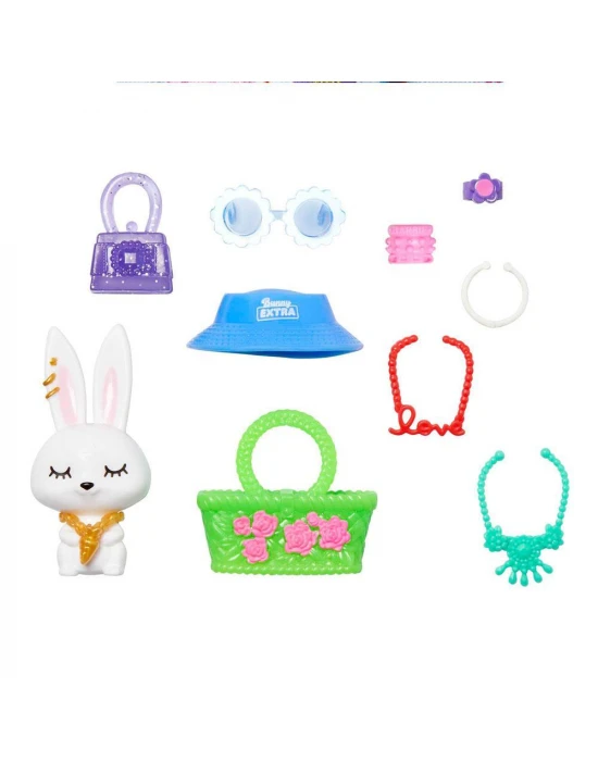 Barbie Extra Mavi Etekli Bebek