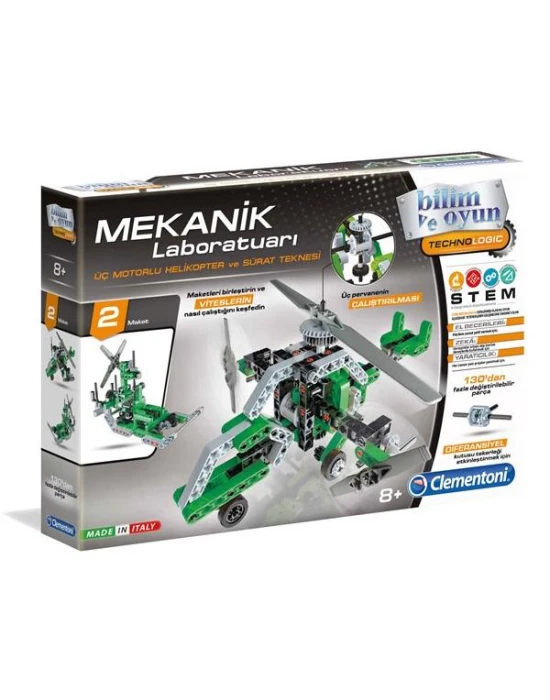 Clementoni Mekanik Laboratuvarı Copter&Aırboat