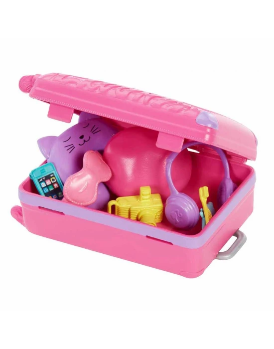 Barbie Brooklyn Seyahatte Bebeği ve Aksesuarları