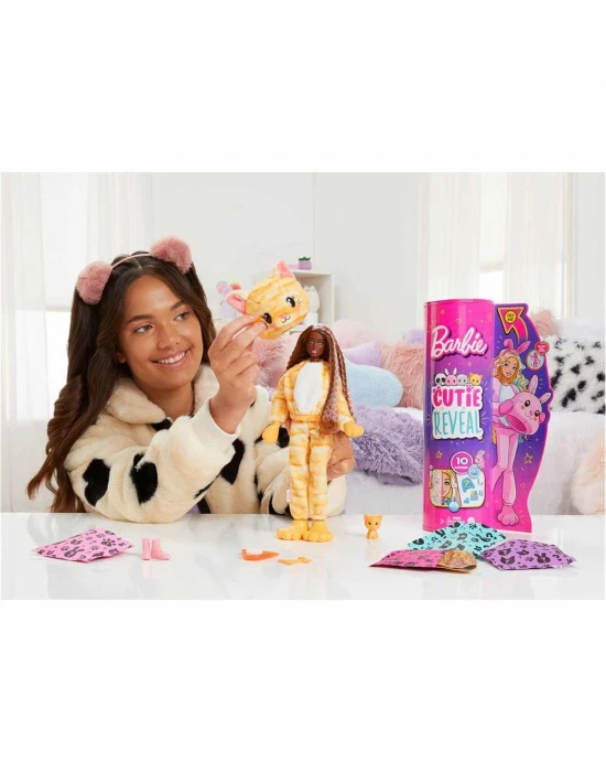 Barbie Cutie Reveal Bebekler - Kedi