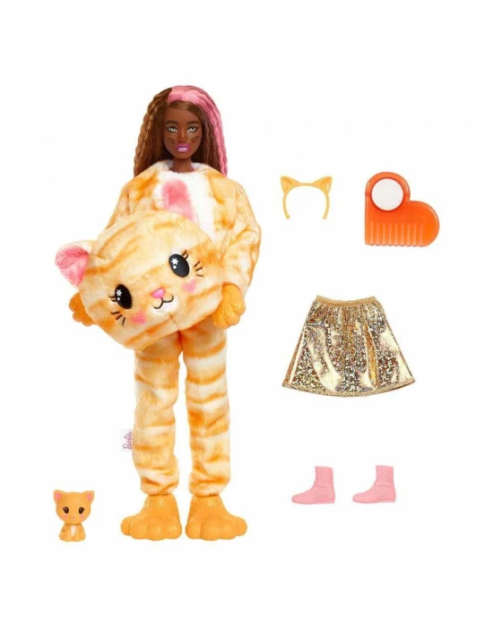 Barbie Cutie Reveal Bebekler - Kedi