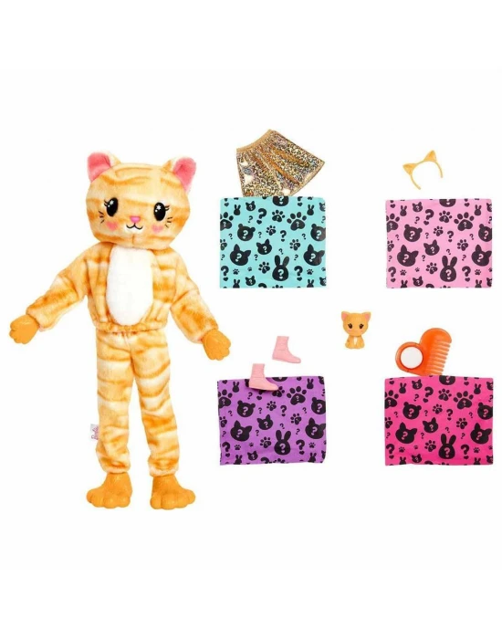 Barbie Cutie Reveal Bebekler - Kedi