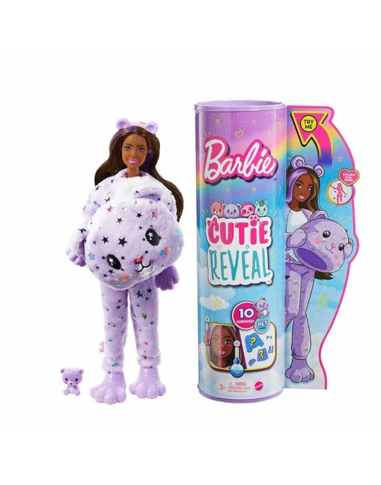 Barbie Cutie Reveal Bebekler Seri 2 - Rüya Ayıcığı