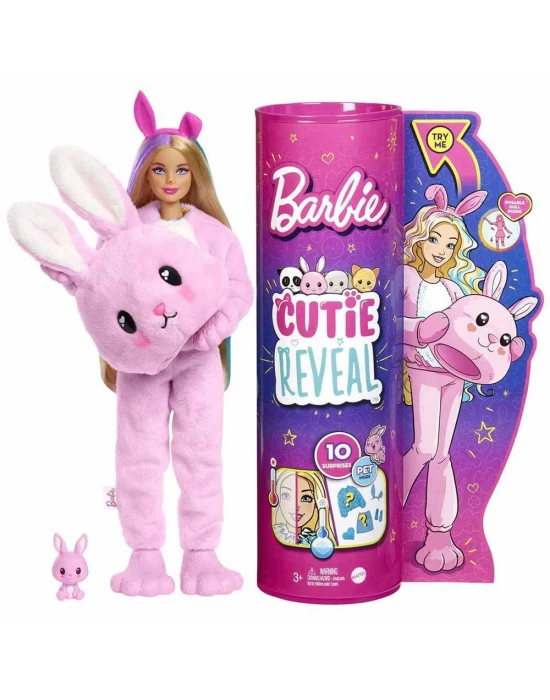 Barbie Cutie Reveal Bebekler - Tavşan