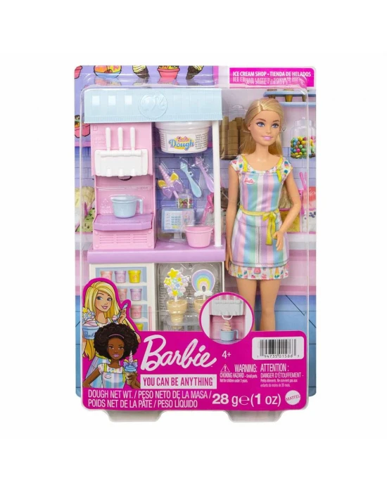 Barbie Dondurma Dükkanı Oyun Seti