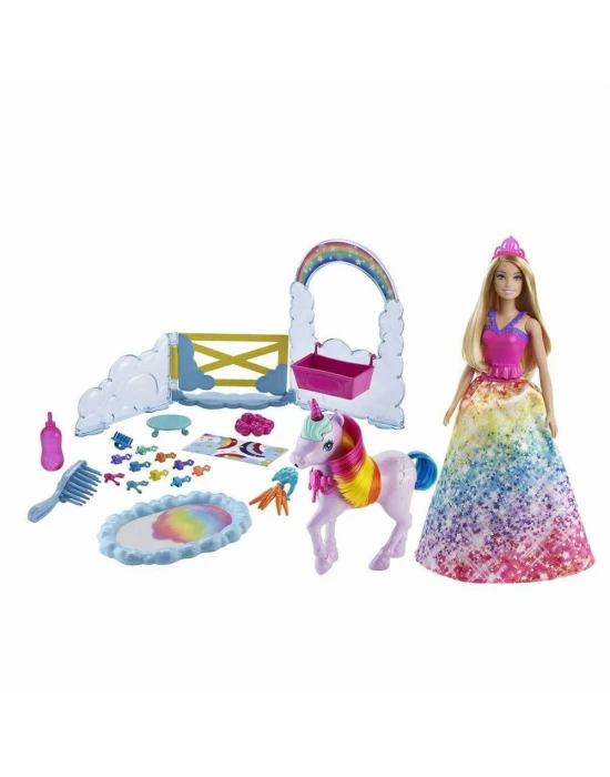Barbie Dreamtopia Bebek ve Tek Boynuzlu At