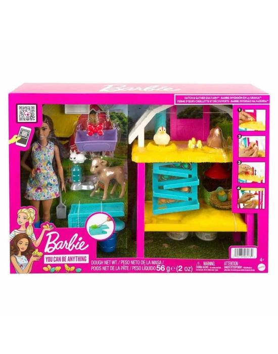 Barbie Eğlenceli Çiftlik Hayatı Oyun Seti