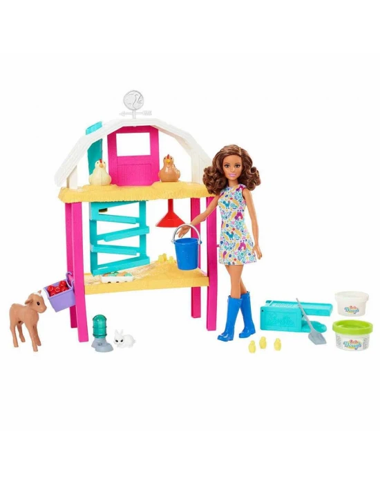 Barbie Eğlenceli Çiftlik Hayatı Oyun Seti