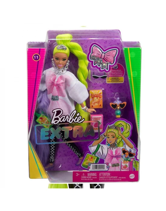 Barbie Extra Neon Saçlı Bebek HDJ44