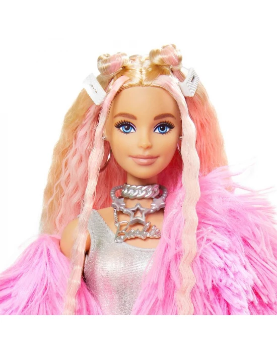 Barbie Extra - Pembe Ceketli Bebek