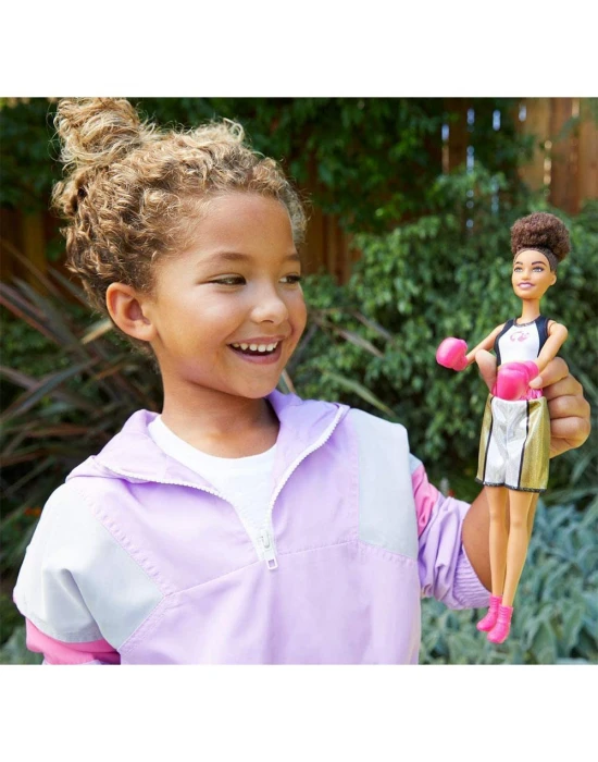 Barbie Kariyer Bebekleri Boksör