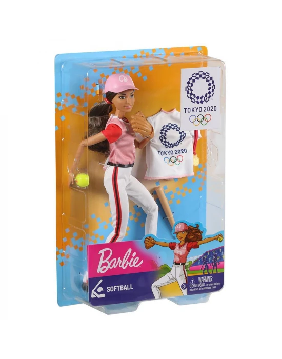 Barbie Olimpiyat Bebekleri - Softbol