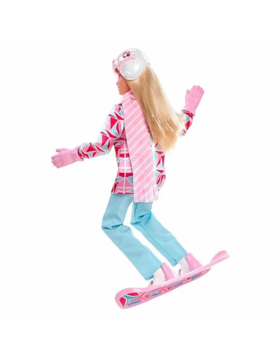 Barbie Snowboard Sporcusu Bebek