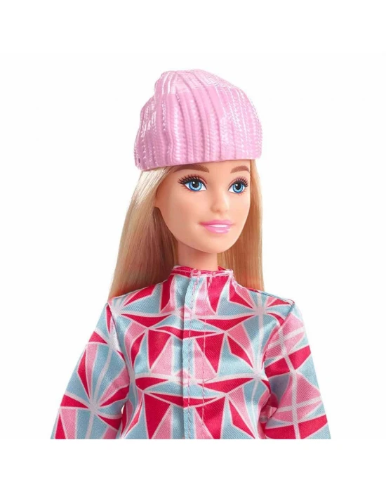 Barbie Snowboard Sporcusu Bebek