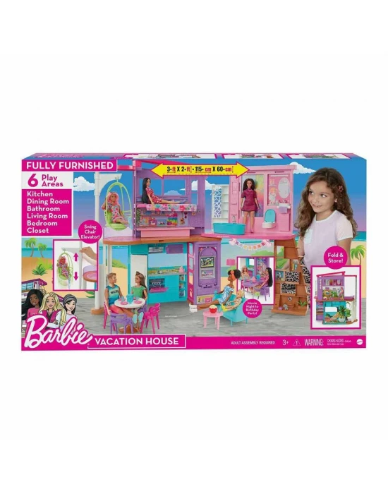 Barbie Tatil Evi Oyun Seti HCD50