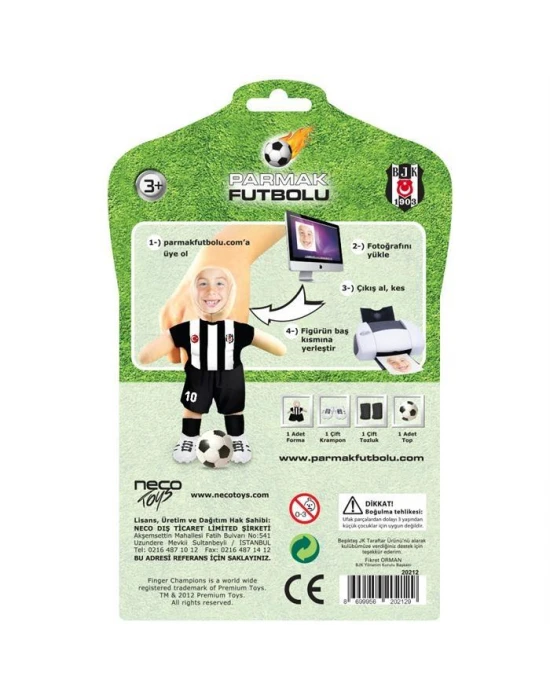 Beşiktaş Parmak Futbolu Oyuncu Seti