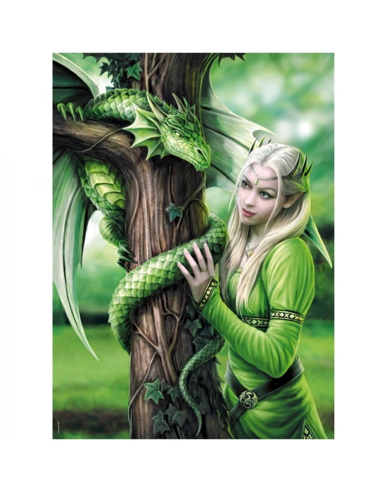 Clementoni 1000 Parça Anne Stokes Collection Kindred Spirits Puzzle
