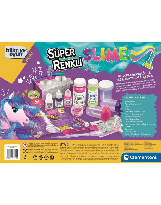Clementoni Süper Renkli Slime