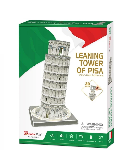 Cubic Fun 27 Parça Puzzle Pisa Kulesi