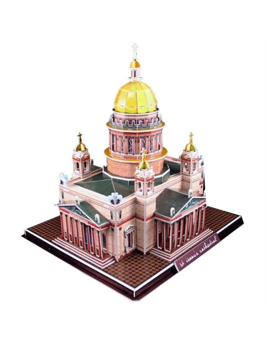 Cubic Fun 3D 105 Parça Puzzle Saint Isaac’s Katedrali - Rusya