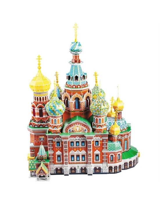 Cubic Fun 3D 233 Parça Puzzle Savior on Spilled Blood Kilisesi -