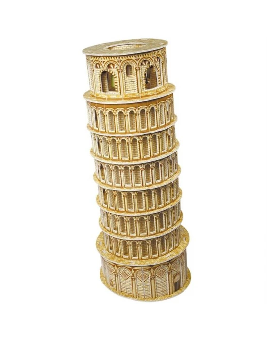 Cubic Fun 3D 30 Parça 3D Puzzle Pisa Kulesi - İtalya